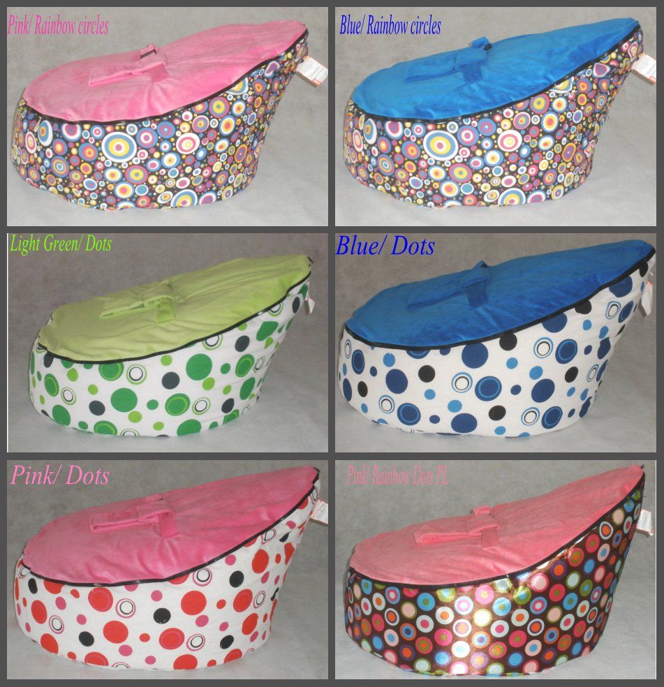 Wholesale Baby Bean Bag Children Sofa Chair Cover Soft Snuggle Bed Two