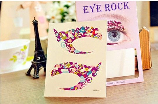 

50pairs Eye Shadow Sticker Decal Double Eyelid Makeup Tools Cosmetic Products Free Shipping, Multi