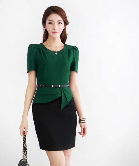 Women Suits Dress Fashion Ladies Business Dress, Pencil Dress Elegant ...