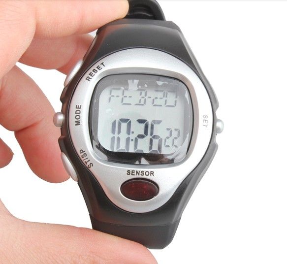 Sport Heart Pulse Rate Calorie Counter Watch + Monitor + Stopwatch ...