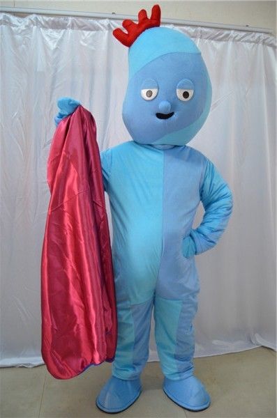 NEW Night Garden Iggle Piggle CARTOON CLOTHING MASCOT COSTUME HALOWWEN NEW Night Garden Iggle Piggle CARTOON CLOTHING MASCOT COSTUME HALOWWEN