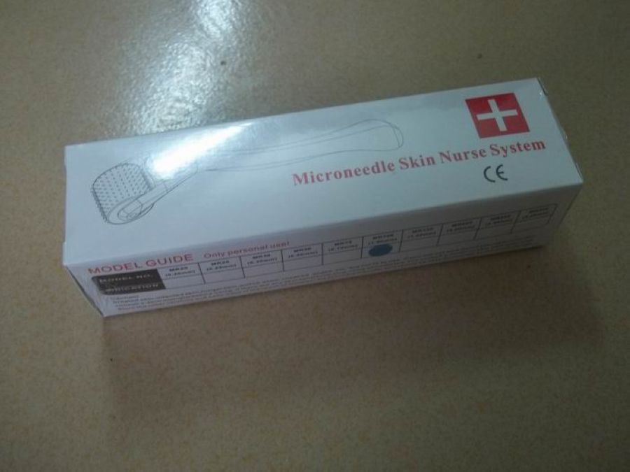 Rouleau de derma d'aiguilles médicales en acier inoxydable 540, outil de soins de la peau à micro-aiguilles de rouleau derma.20 pièces.