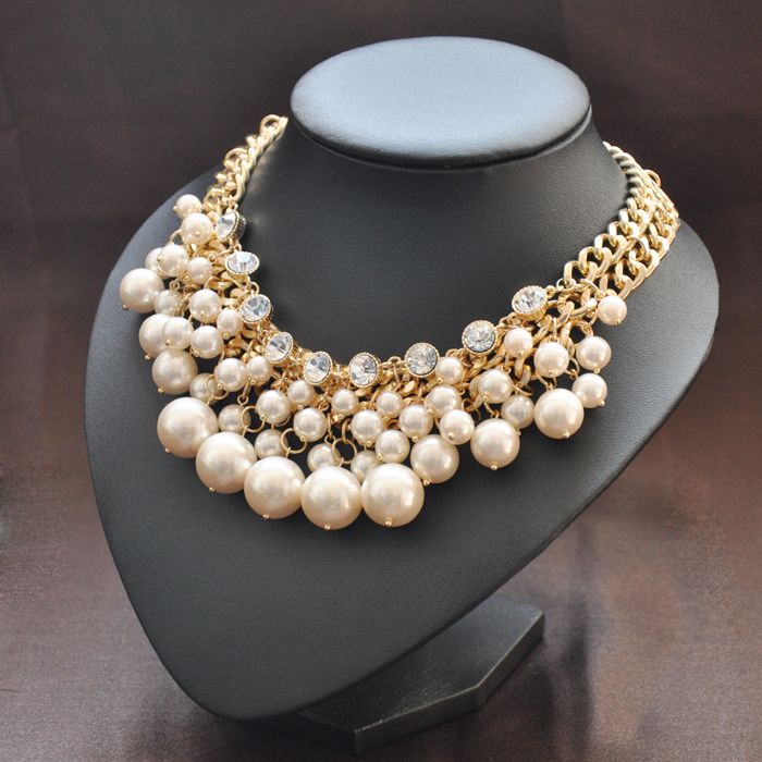Wholesale Necklaces Type Jewelry Popular Necklace White Pearl Necklace