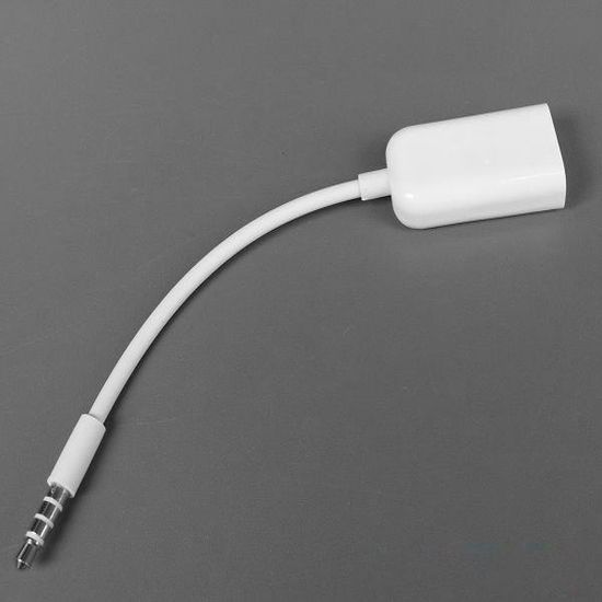 New Apple 3.5mm Audio Headphone Earphone Y Splitter Adapter Cable