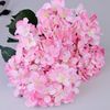 One Piece 7 stemsbunch 51CM Long European Style Silk Artificial Hydrangea Flower Fake Flower Bush For Wedding Bouquet Home Deco4246381