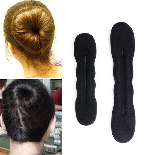 20 Off!Hair Band Magic Foam Sponge Hair Styling Donut Bun Maker Former