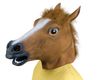 قناع رأس الحصان واقعية وزاحفة هالوين أزياء حداثة مطاطية مطاطية الحصان هالوين قناع 1pcs/lot