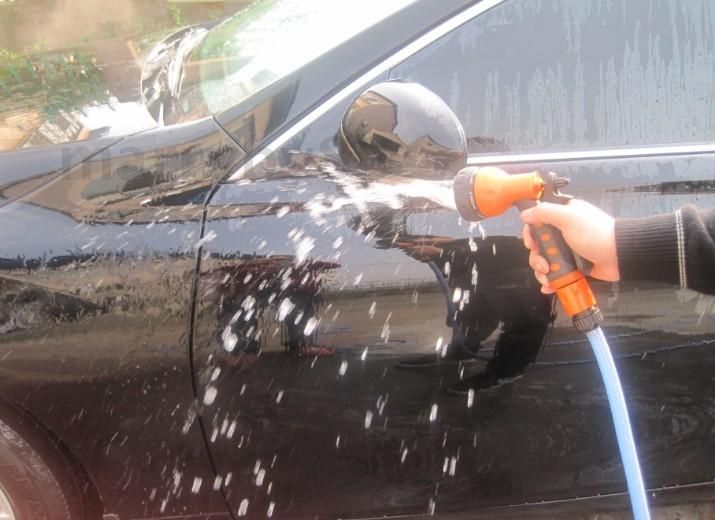 Car Wash Water Gun Set Spray Rotating Atomizing Nozzle 7 Function