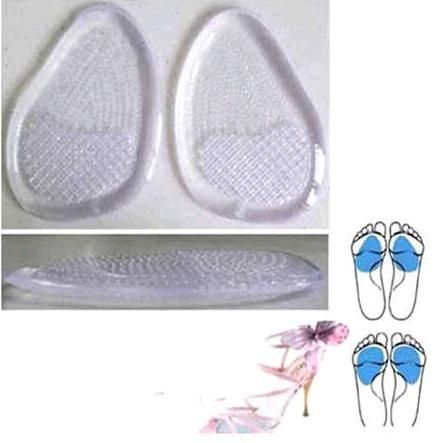 500 teile/los 250 paar Silikon Schuhe Fuß Gel High Heels Zurück Pads Einlegesohle Arch Support Kissen Kostenloser versand