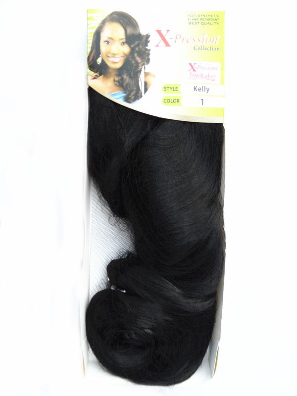 X Pression Kelly 8 1 Synthetic Hair Extension 140gram Synthetic