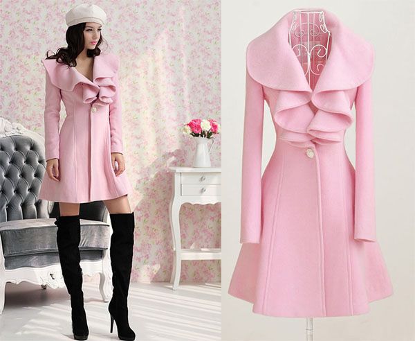 2017 Fashion women casual autumn winter coat cashmere