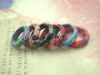 Mixed Polymer Clay Rings 6mm Width Kid's Ring Wholesale 50pcs Free Shipping