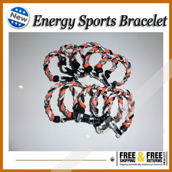 bracelets for women 3 ropes tornado germanium titanium fashion bracelet sports x45 athletes super version