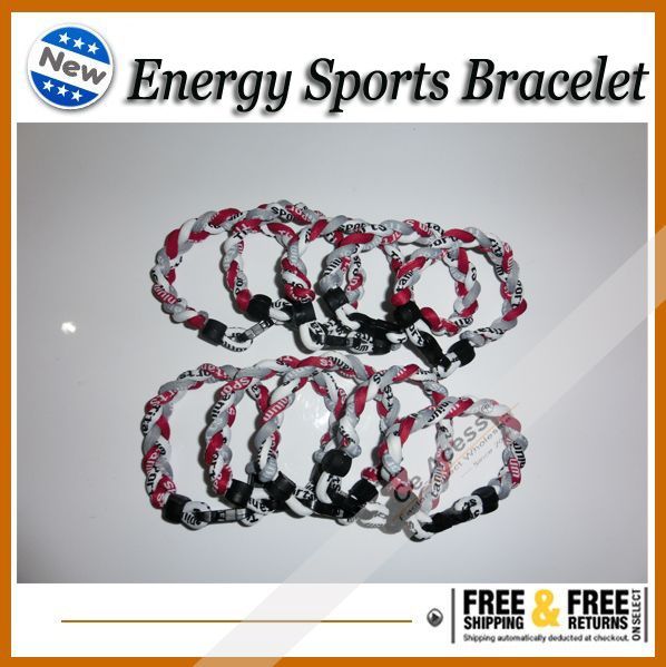 bracelets for women 3 ropes tornado germanium titanium fashion bracelet sports x45 athletes super version