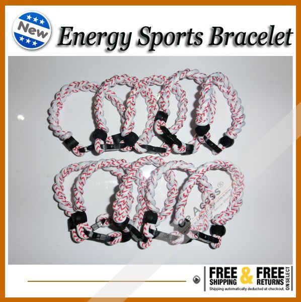 bracelets for women 3 ropes tornado germanium titanium fashion bracelet sports x45 athletes super version