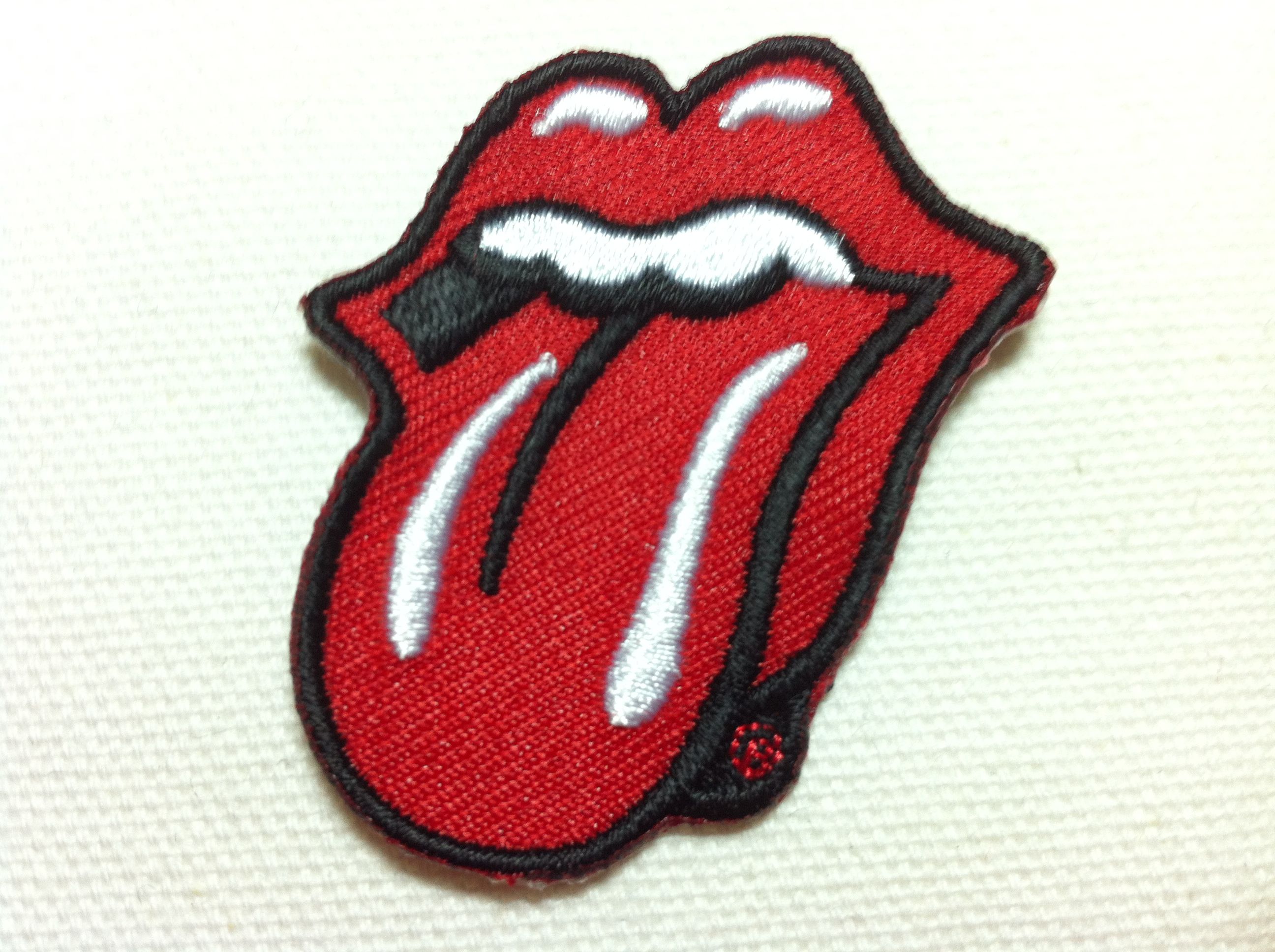 Punk Style Lips Tongue Mouth 5 X 5.5cm Cool Patch Embroidered Applique Iron  On Patch From Sukidesign, $5.03