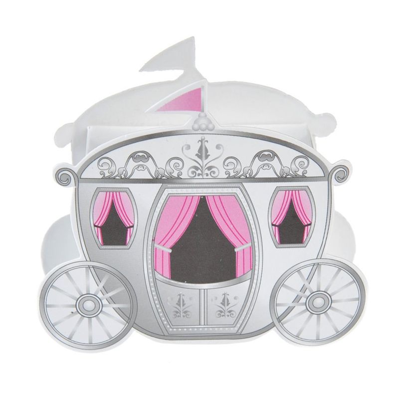 Enchanted Carriage Wedding Favor Boxes Fairy Tale Princess Baby Shower