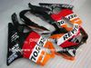 Custom race fairing kit for HONDA CBR 600 1999 00 CBR600 1999 2000 F4 99 fairings motorcycle bodywork set aftermarket orange red REPSOL G3b