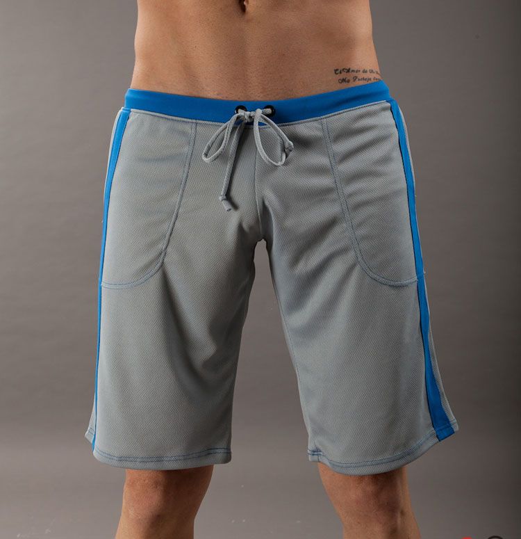 Mens Sports Shorts Half Middle Household Trunks Shorts QuickDry gym