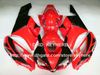 Kundenspezifisches ABS-Verkleidungsset für HONDA CBR1000RR 04 05 CBR-100RR 2004 2005 Verkleidungen, Motorradteile, Karosseriesatz, hochwertiges Rot-Schwarz-G1b