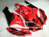 Kit de carénage ABS personnalisé pour HONDA CBR1000RR 04 05 CBR-100RR 2004 2005 carénages pièces de moto ensemble de carrosserie haute qualité rouge noir G1b