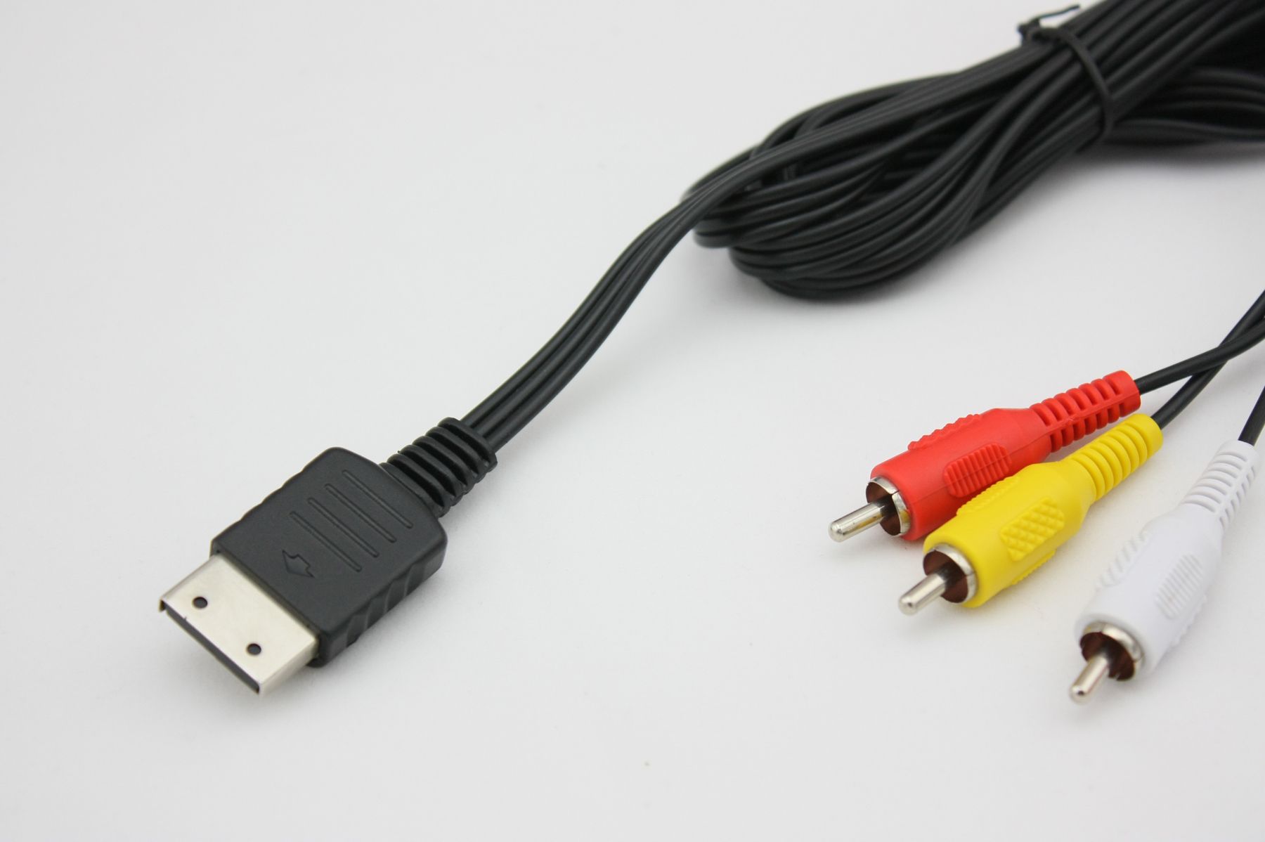 New S Video A/V Cable For Sega Dreamcast Systems 6 Feet Black From Vgamepsp, 1.70