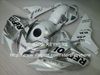 ABS Plastic Fairing Kit för Honda CBR1000RR 06 07 CBR 1000RR 2006 2007 FAIRINGS MOTORCYCLE PARTS Body Work Aftermarket Silver Repsol G2A