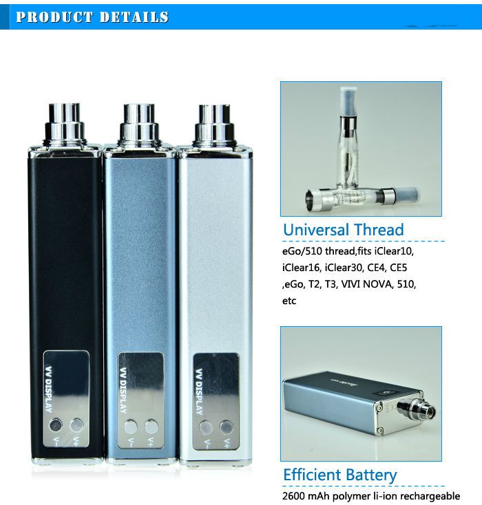 New Variable Voltage E Cig Healthy Green E Cigarette I Taste Mvp With