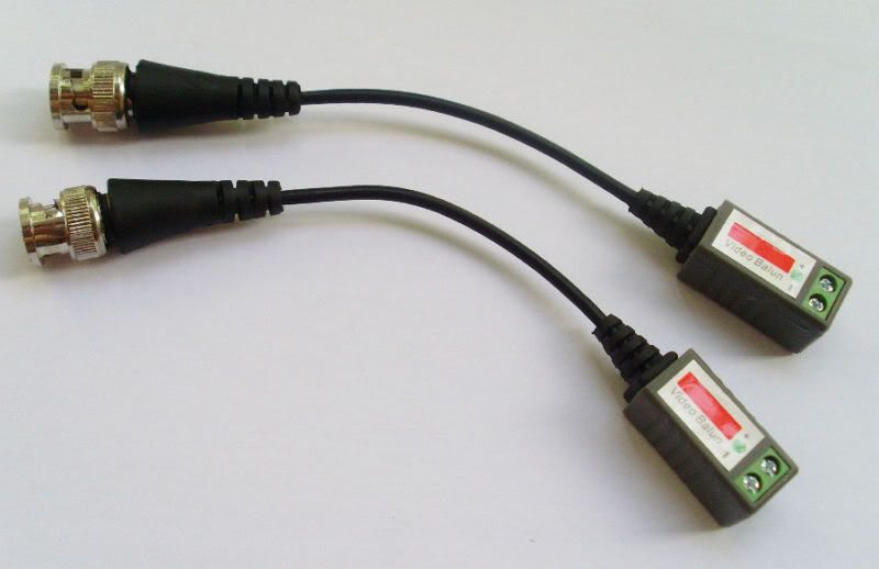 Caméra de vidéosurveillance CAT5 BNC, Balun vidéo, câble émetteur-récepteur réseau, aucune alimentation requise, es, 50 pièces, 5693749