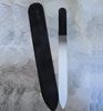 100x Nail Files Sleeve Black Velvet Case Suit för glasfiler Storlek 5 1/2 "Gratis frakt # NF014D