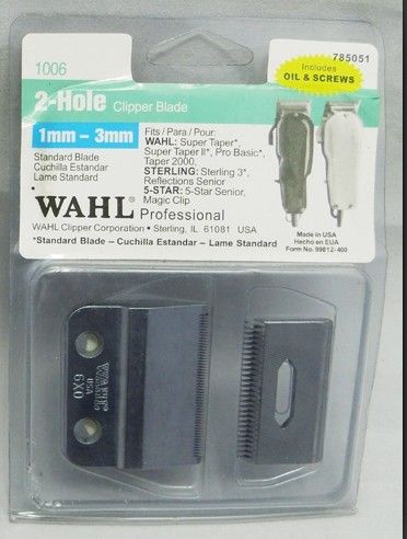 wahl balding clippers blade