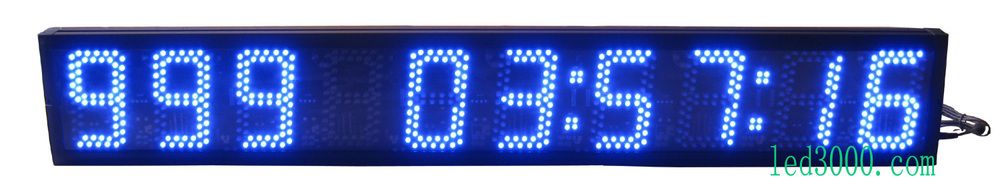 5inch blaue Farbe Tage, Stunden, Minuten und Sekunden LED-Countdown-Uhr (HST9-5B)