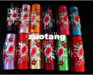 Empty Lipstick Tubes Packaging Lip Balm Tube Containers Embroidered Lip gloss Tubes 12pcs/lot Free