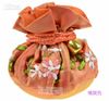 Cotton Filled Travel Multi Small Jewelry Gift Bags Drawstring Hand Ribbon Embroidery Silk Storage Pouches 50pcs/lot mix color Free shipping