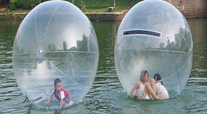 sports outdoors zorb zorbing walk ball water walking ball walk on water ball 1 8m pvc 0 8mm fast