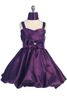 Lovely Blue Silver Purple Straps Flower Girls 'Vestiti Abiti da cerimonia per ragazze Princess Pageant Skirt Holidays Brithday Skirt SZ 2-10 HF513007