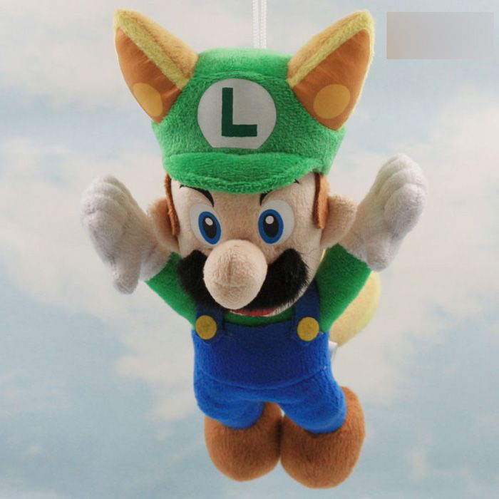 raccoon mario plush
