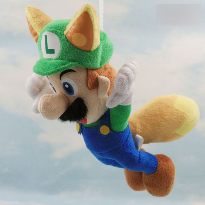 raccoon mario plush