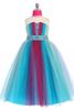 Lovely Rainbow Tulle Tea-Le Flower Girls' Dresses Girls' Formal Dresses Princess Pageant Skirt Holidays Brithday Skirt SZ 2-10 HF513019