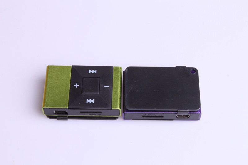 New Clip MP3 Player Mini MP3 Players USB Cable Earphone Mixed Colourful