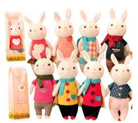 Regalo del día de San Valentín The Tiramisu Rabbit Misoo Microphone Conejo Muñeca de peluche de juguete con caja de regalo
