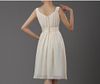 New Cheap New Cheap Scoop Free Shipping Chiffon Ruffle Zipper Short Bridesmaid Dress Party Dress