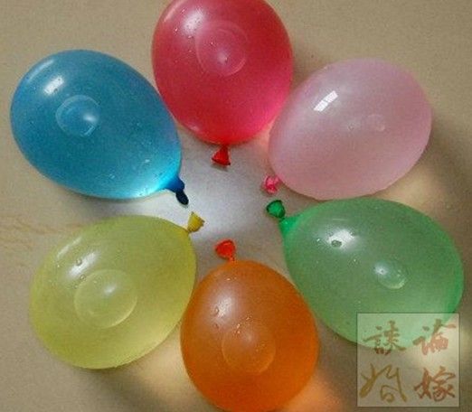 2017 hot sales new summer holiday party Latex Free Water Balloons 16-18cm inflated 1pack/6pack=