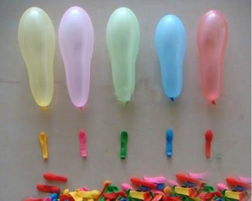 2017 Celebrate the decorated balloon Exercise aiming gun balloon Low Price Latex colour Free Water Balloons Wedding holiday party dress