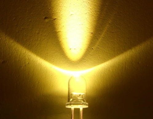 5 mm 20000 MCD Ultrahelle warmweiße Lichtperlen LED