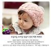 赤ちゃんの帽子ポンポンズピンクニット帽子の女の子の男の子ビーニー冬の幼児子供男の子の女の子のフェイク暖かいかぎ針編みキャップ5m-5年の子供たち