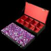 High grade 8 grid Jewelry Display Cases Silk Print Bangle Bracelet Boxes Necktie Boxes Watches Gift Boxes Trinket Boxes 1pcs mix color Free