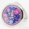 Color Flower Shell Compact Mirror Doublesided Round Pocket Makeup Mirror Romantic Beauty Favors MINI Mirror for Ladies and Girls 7272715