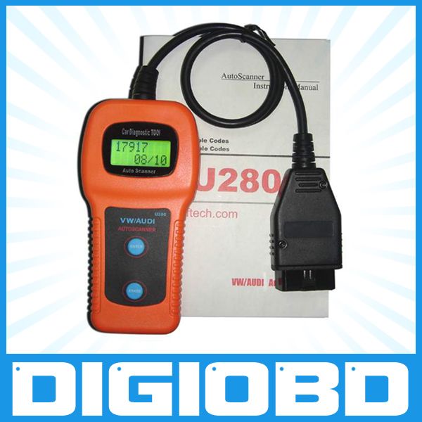 Car Diagnostic Tool U280 Auto Scanner For VW/Audi Code Reader From Digi