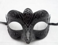 Wholesale Halloween Mask Sexy Black Half Face Mask Venetian Masquerade Mardi Gras festival party props